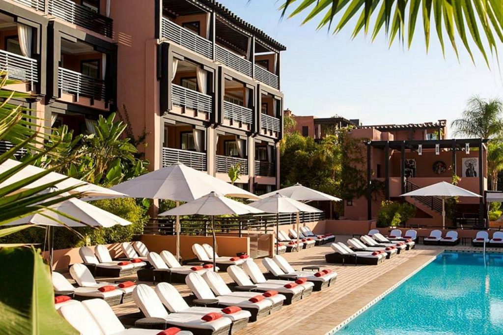 Golfreisen mit INFINITI GOLF, Hotel Naoura Barriere Hotel & Ryads Marrakech Marokko