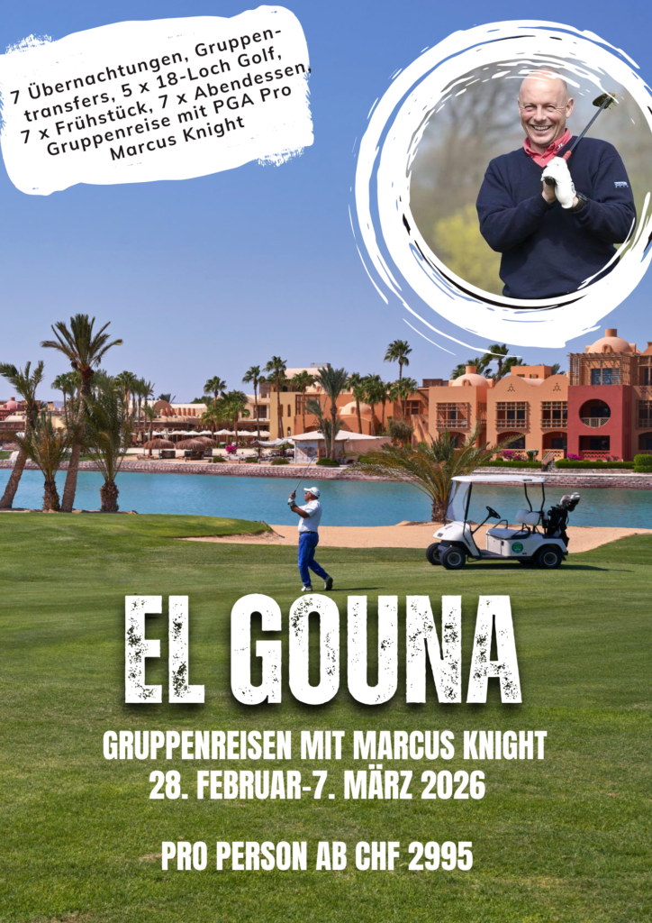 Flyer Gruppen Golfreise El Gouna
