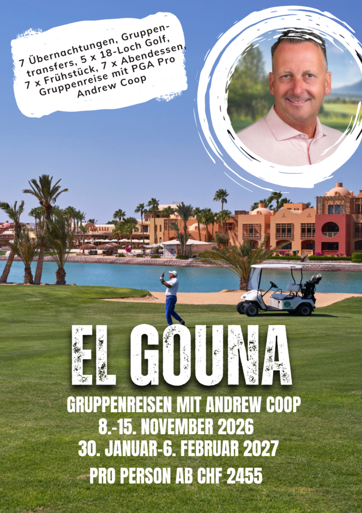 Golf Gruppenreise mit Andrew Coop