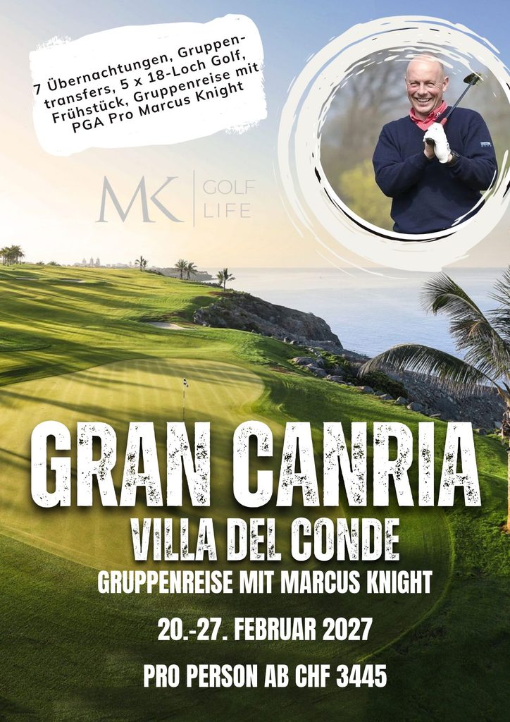 Golf Gruppenreise Gran Canaria mit Marcus Knight