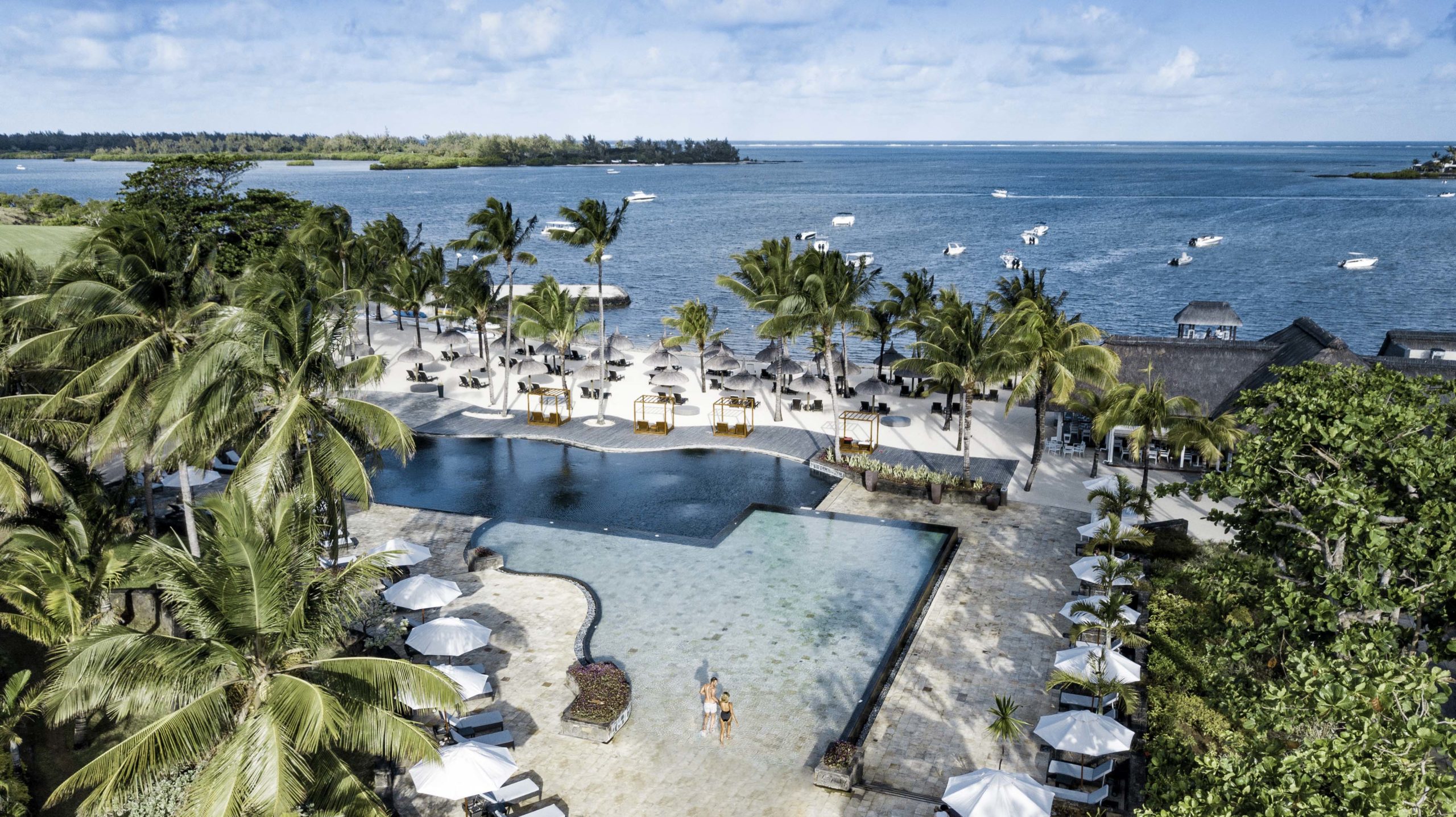 Anahita Golf Resort Mauritius Pool View