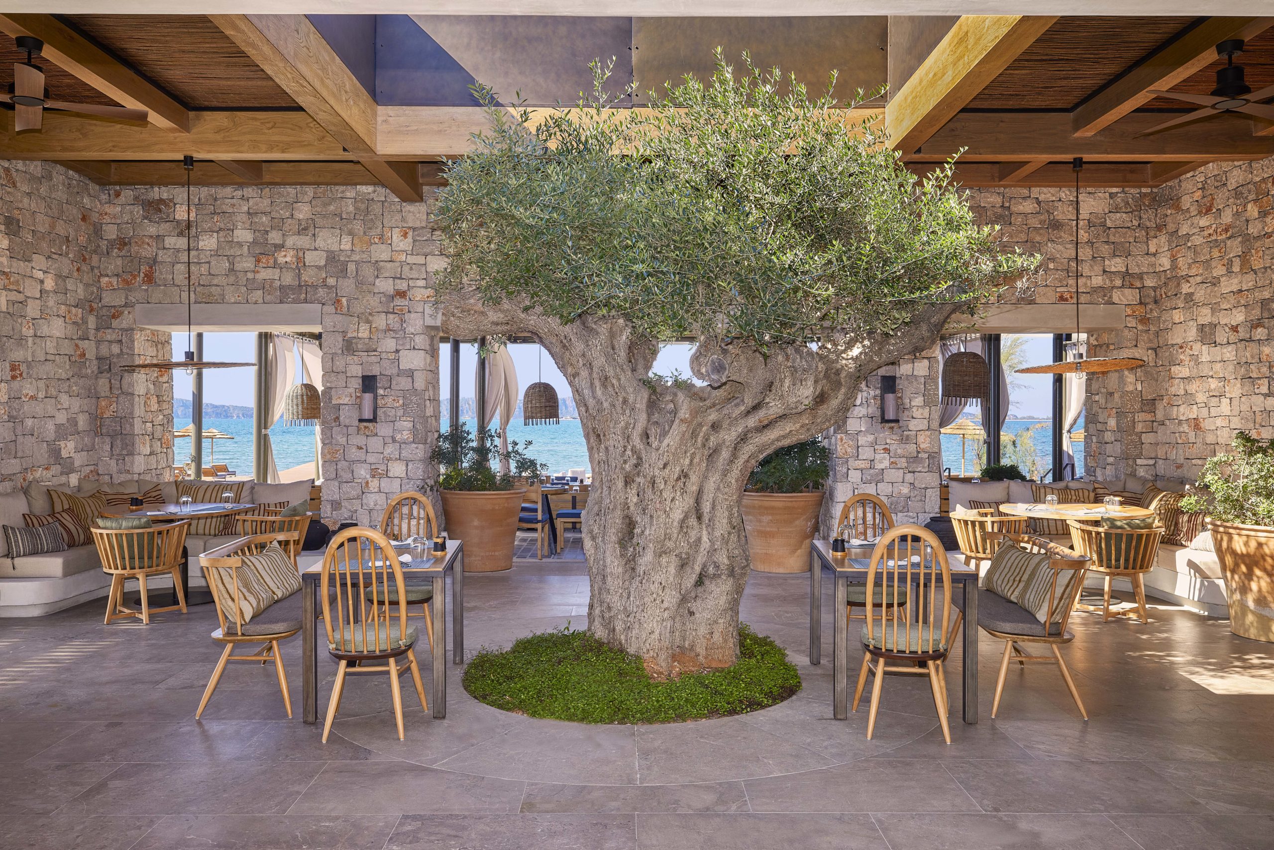 W Costa Navarino Outdoor Restaurant