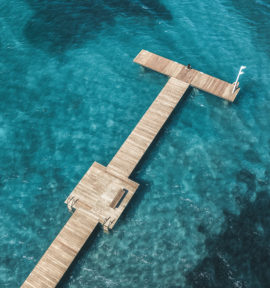 W Costa Navarino Beach Pier