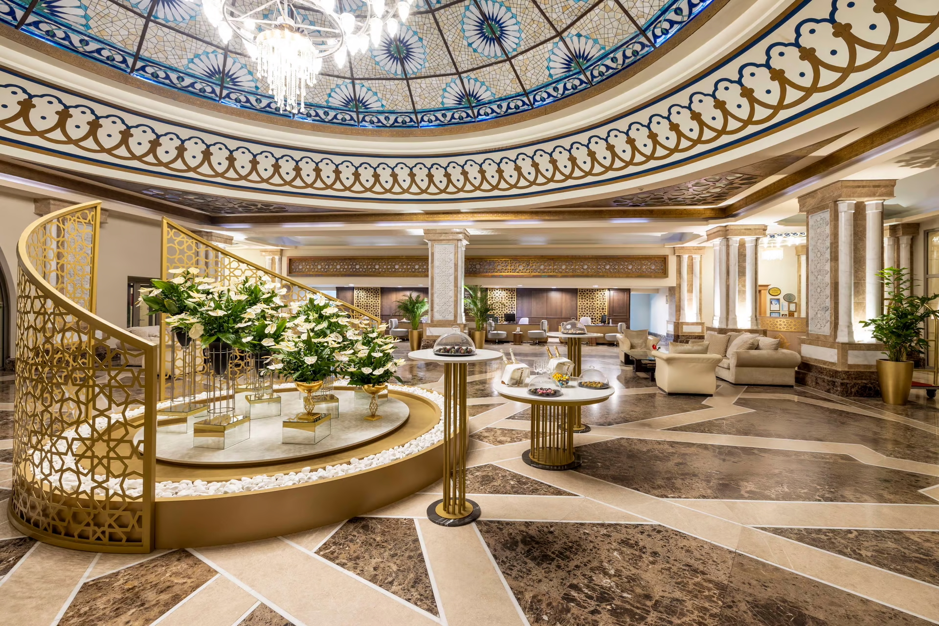 Kempinski The Dome Belek Lobby