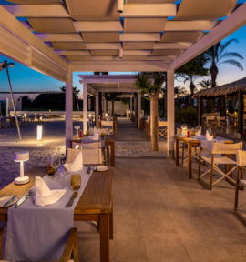 Kempinski The Dome Belek Restaurant Outdoor
