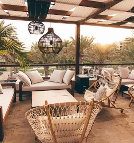 Park Hyatt Abu Dhabi Golfreisen Outdoor Restaurant