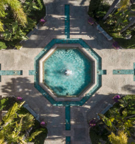 Hotel Anantara Villa Padierna Palace Malaga Andalusien Brunnen