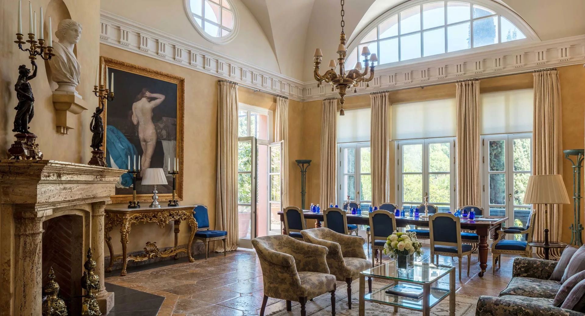 Hotel Anantara Villa Padierna Palace Malaga Andalusien Lounge