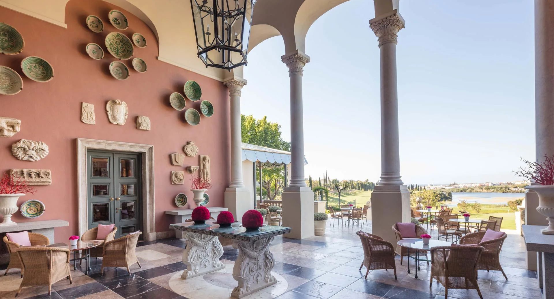 Hotel Anantara Villa Padierna Palace Malaga Andalusien Lounge