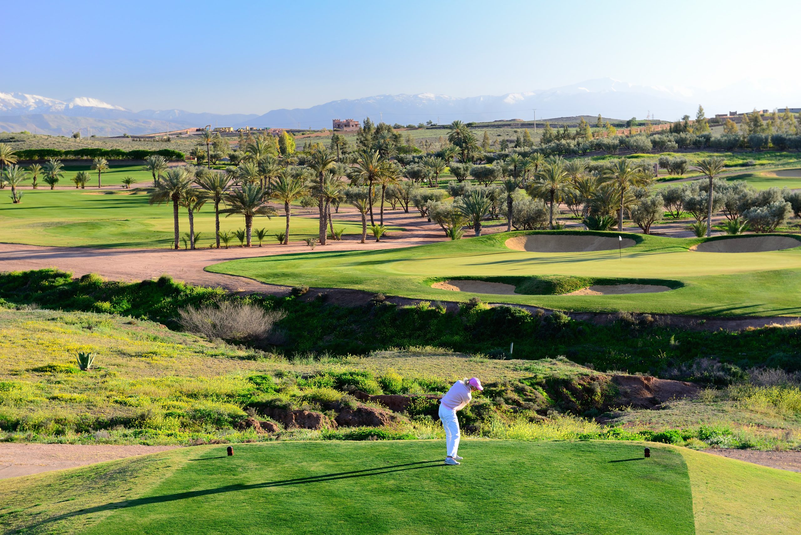 Assoufid Golf Course Marrakesch Tee Shot