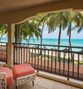 Constance Belle Mare Plage Mauritius Balkon