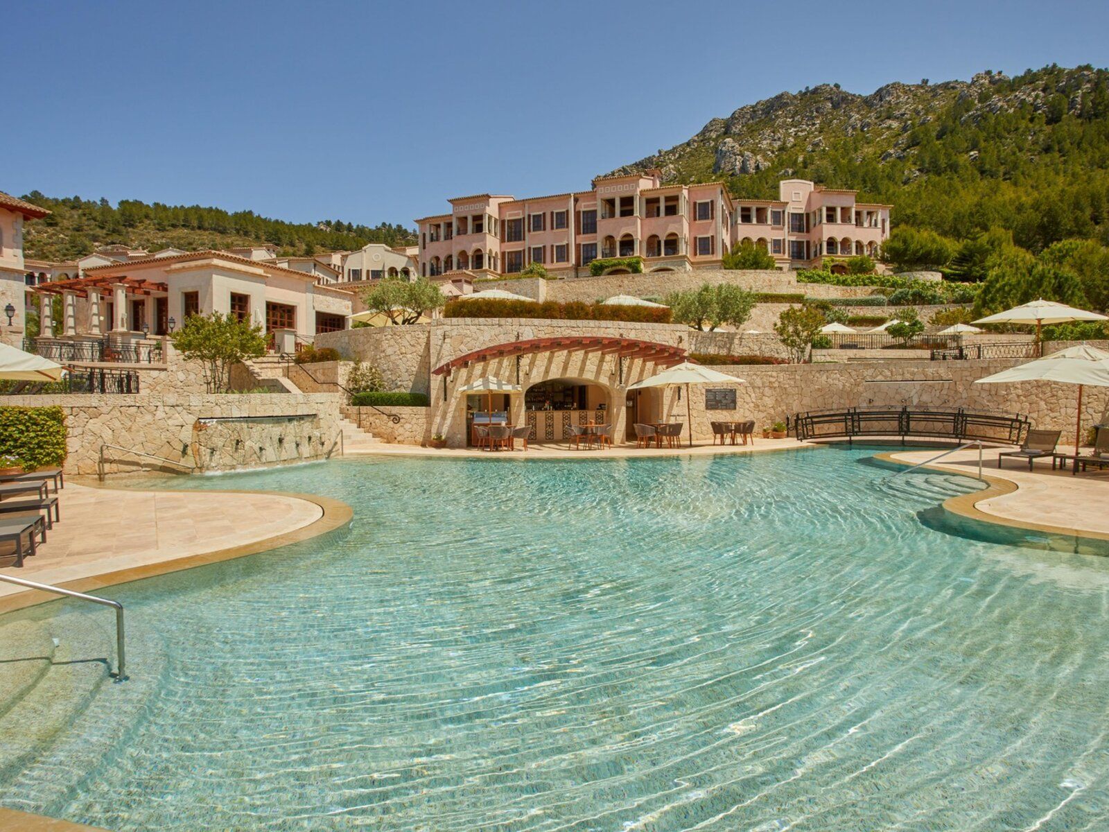 Cap Vermell Grand Hotel Mallorca Poolsicht