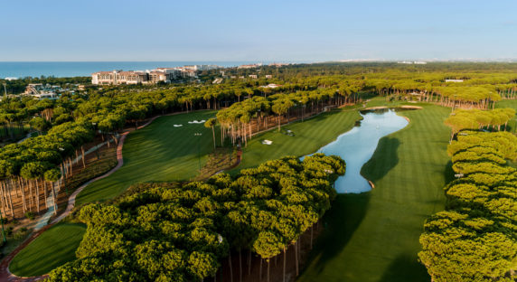 Carya Golf Course Golfplatz Wasserhindernisse