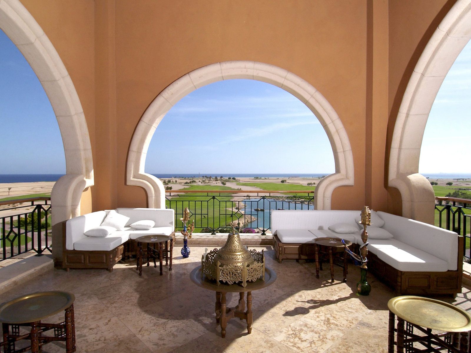 Cascades Hotel and Golf Resort Thalasso Spa Terasse