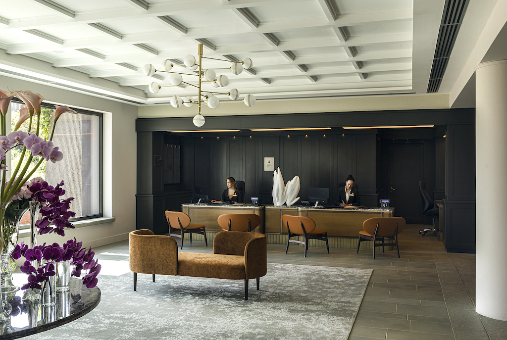 Toskana Resort Castelfalfi Italien Golfreise Lobby