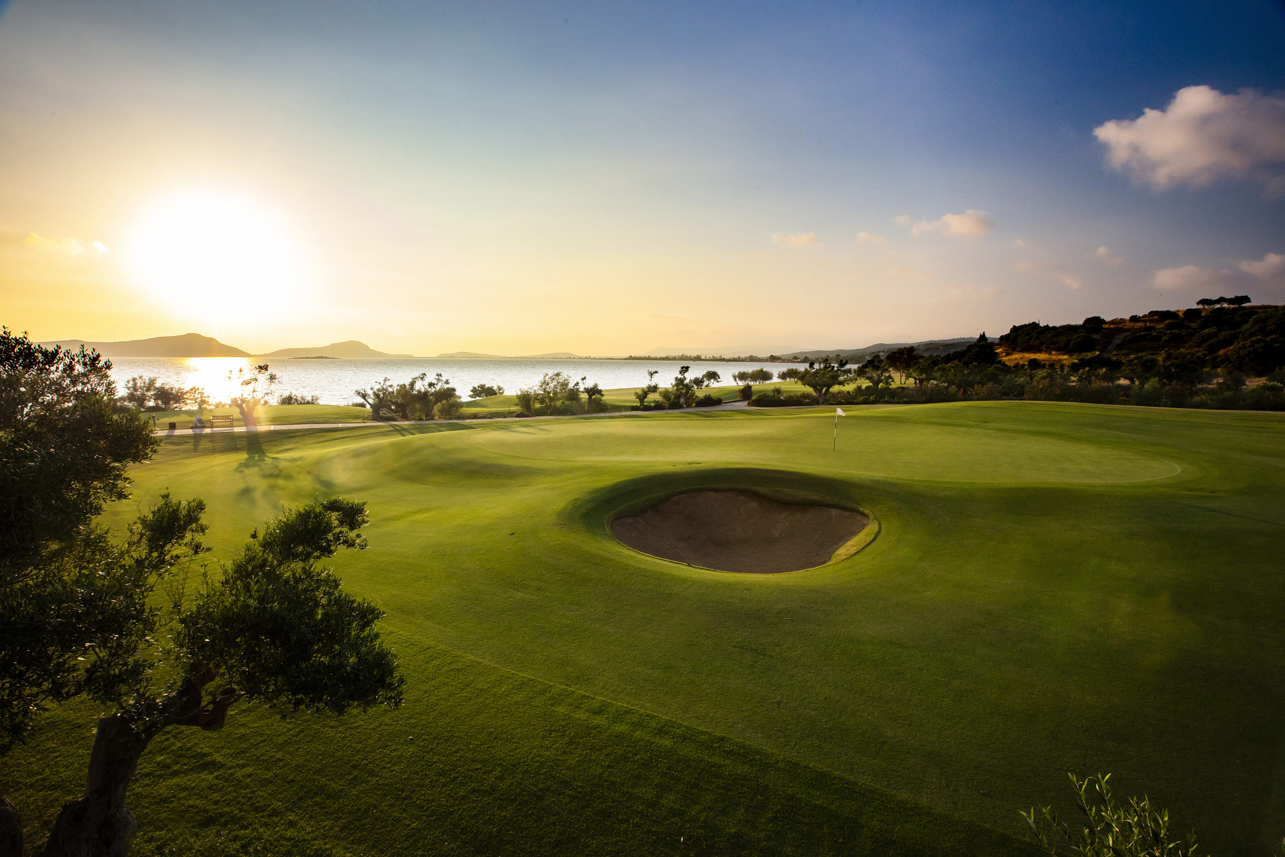 Costa Navarino Bay Course Green