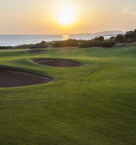 Costa Navarino Dunes Course Sunset