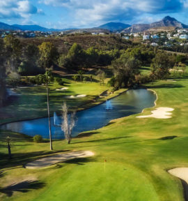 El Paraiso Golf Course Marbella Andalusien Lake