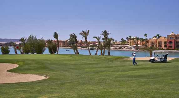 El Gouna Golfplatz Ägypten Fairway
