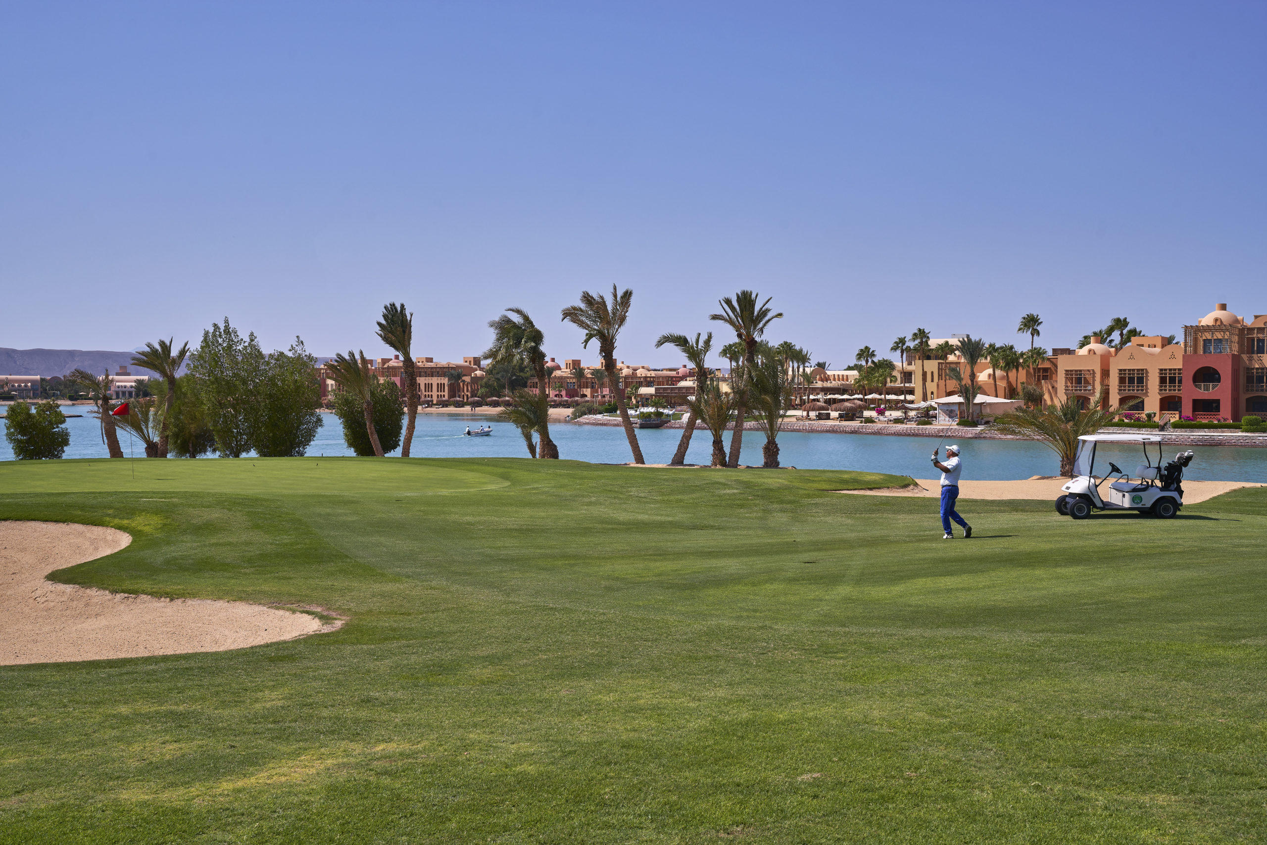 El Gouna Golfplatz Ägypten Fairway
