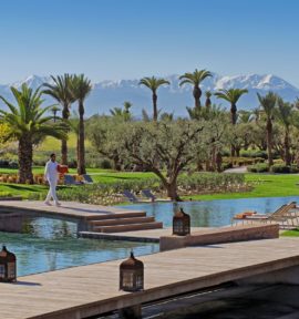 Fairmont Royal Palm Golf Resort Marrakesch Marokko Poollandschaft