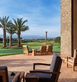 Fairmont Royal Palm Golf Resort Marrakesch Marokko Ausblick