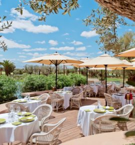 Fairmont Royal Palm Golf Resort Marrakesch Marokko Restaurant Olivier