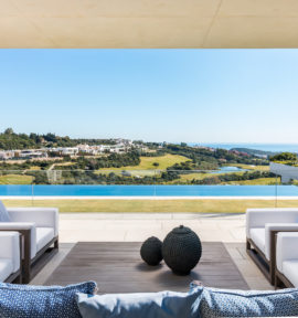 Finca Cortesin Ausblick