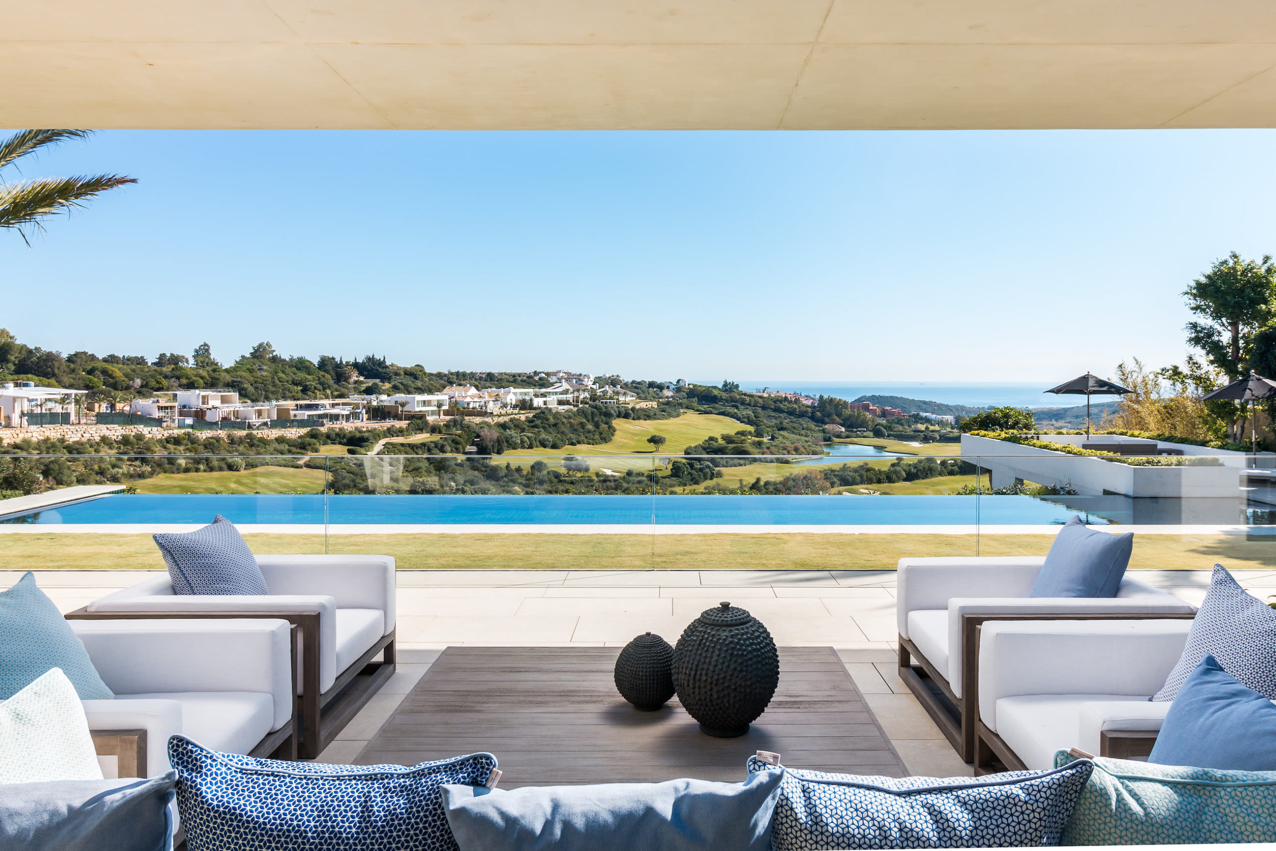 Finca Cortesin Ausblick