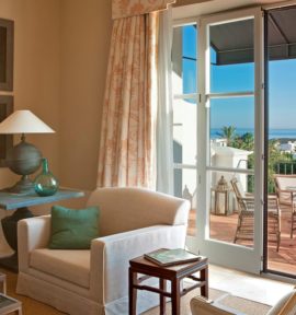 Finca Cortesin Zimmer mit Balkon