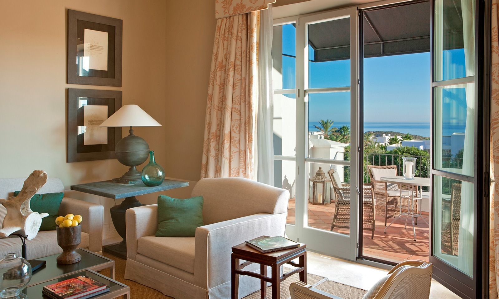 Finca Cortesin Zimmer mit Balkon