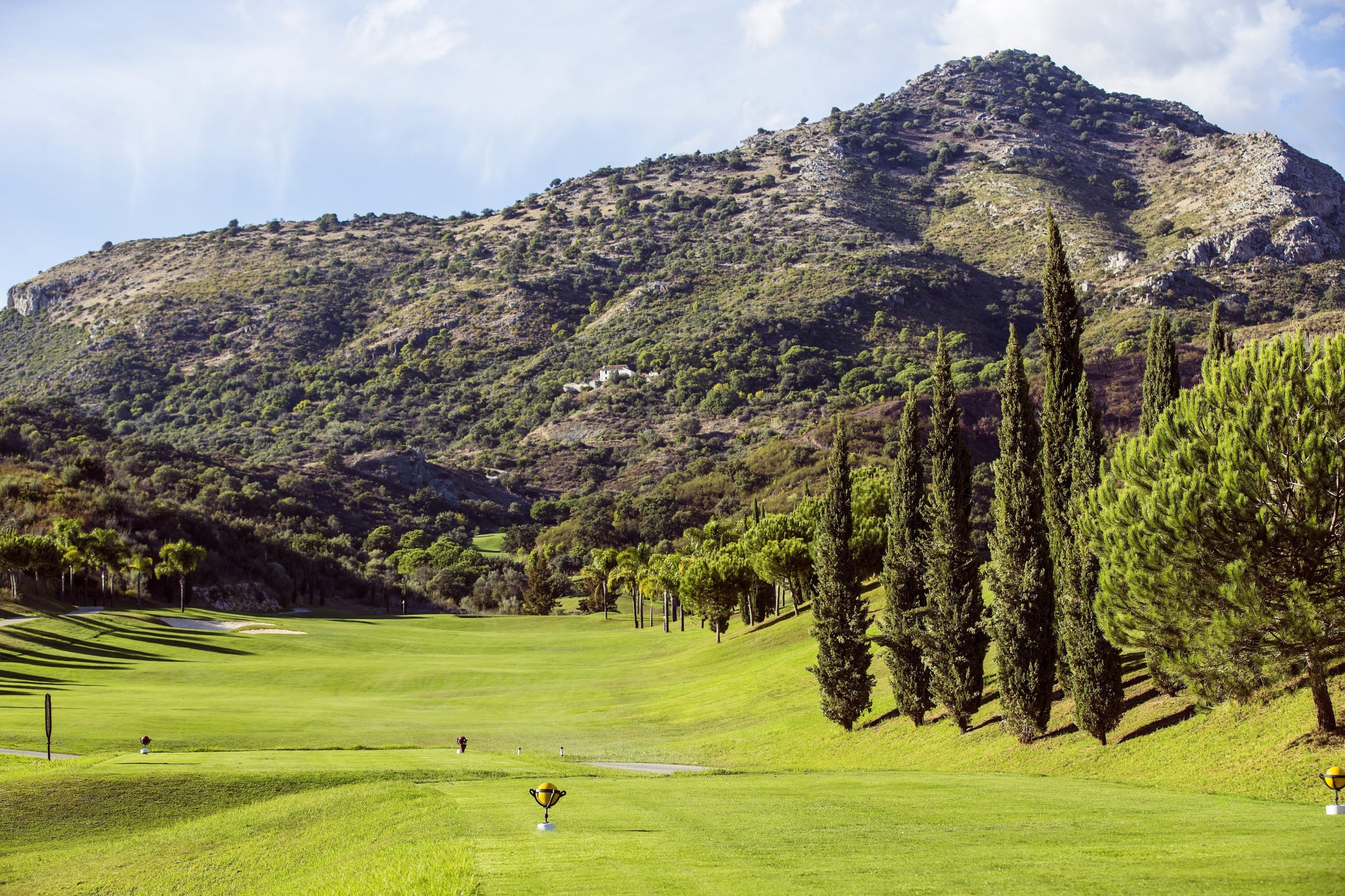 Alferini Golf Course Villa Padierna Golfplatz Mountain View