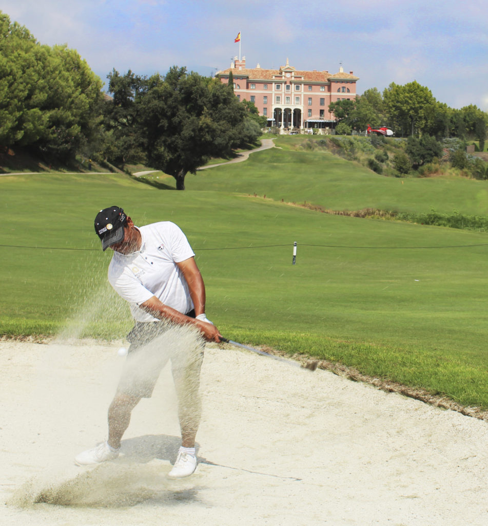 Tramores Golfcourse Villa Padierna Golf Club Bunker Shot