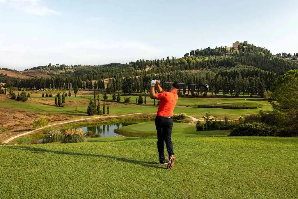 Castelfalfi Golf Club Italien Toskana Tee