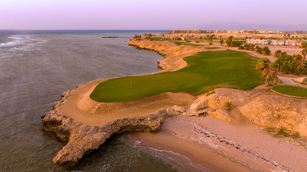 Soma Bay Golf Course Ägypten spektakuläre Löcher