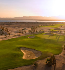 Soma Bay Golf Course Ägypten Fairway und Bunker