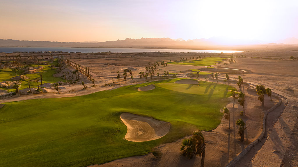 Soma Bay Golf Course Ägypten Fairway und Bunker