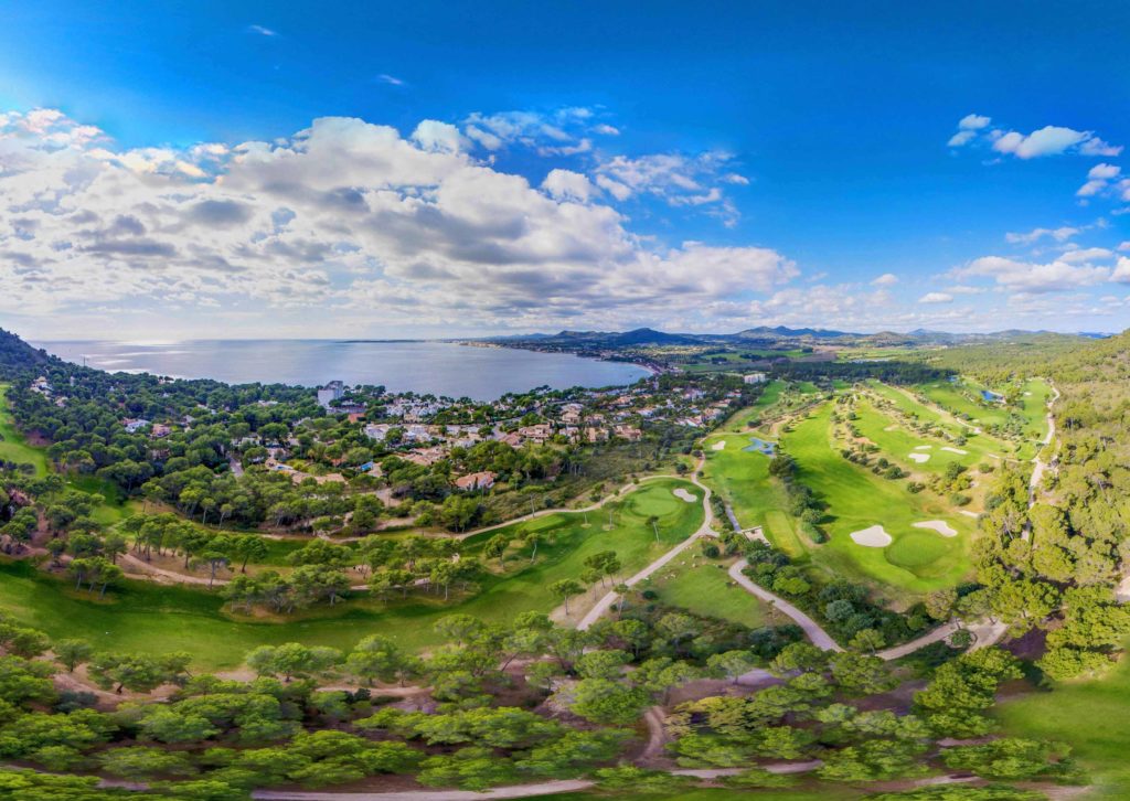 Golfplatz Son Servera Mallorca spektakulärer Ausblick