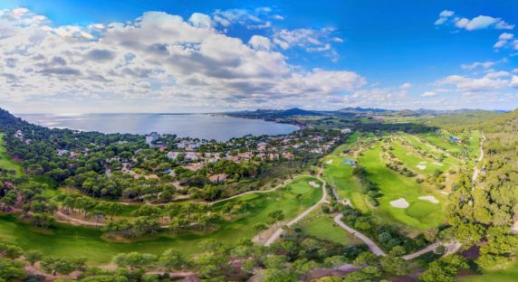 Golfplatz Son Servera Mallorca spektakulärer Ausblick