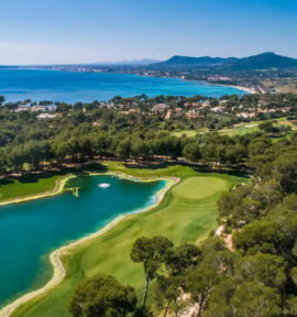 Golfplatz Son Servera Mallorca Meerblick