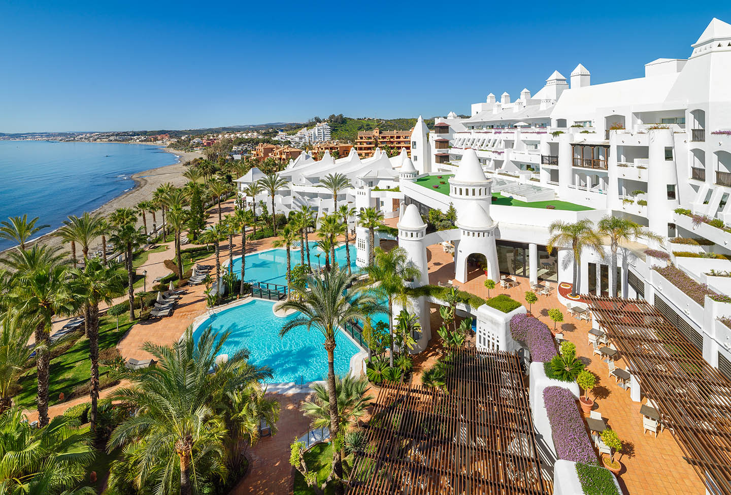 Hotel H10 Estepona Palace Marbella Andalusien Beach View
