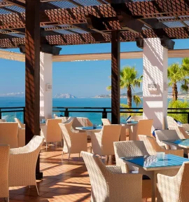 Hotel H10 Estepona Palace Marbella Andalusien Restaurant Outdoor