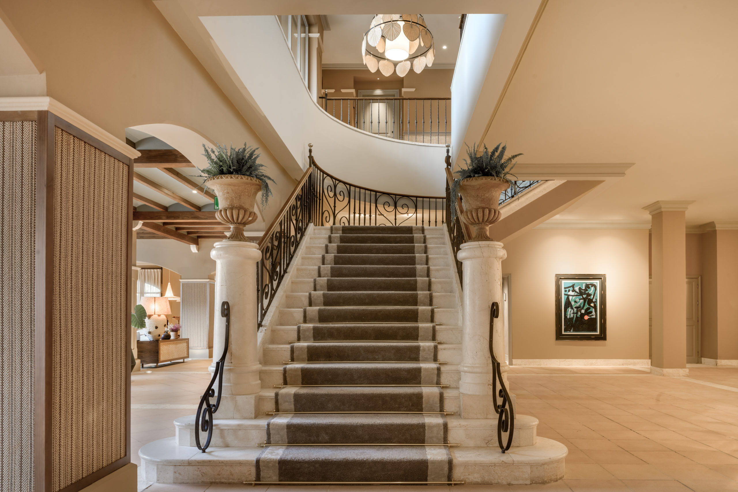 Hacienda Son Antem Mallorca Lobby Treppe