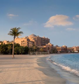 Golfferien im Emirates Palace Abu Dhabi Privater Beach