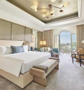 Golfferien im Emirates Palace Abu Dhabi Deluxe Sea View Zimmer