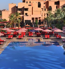 Hotel Mövenpick Mansour Eddahbi Marrakesch Marokko Aussenansicht