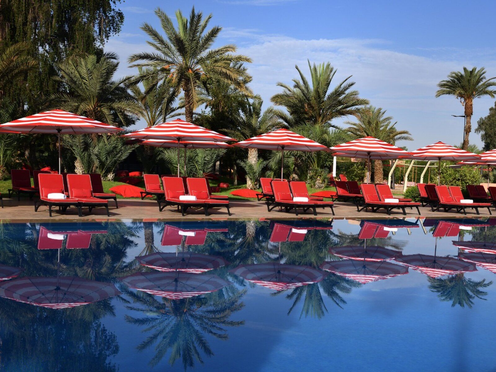 Hotel Mövenpick Mansour Eddahbi Marrakesch Marokko Pool