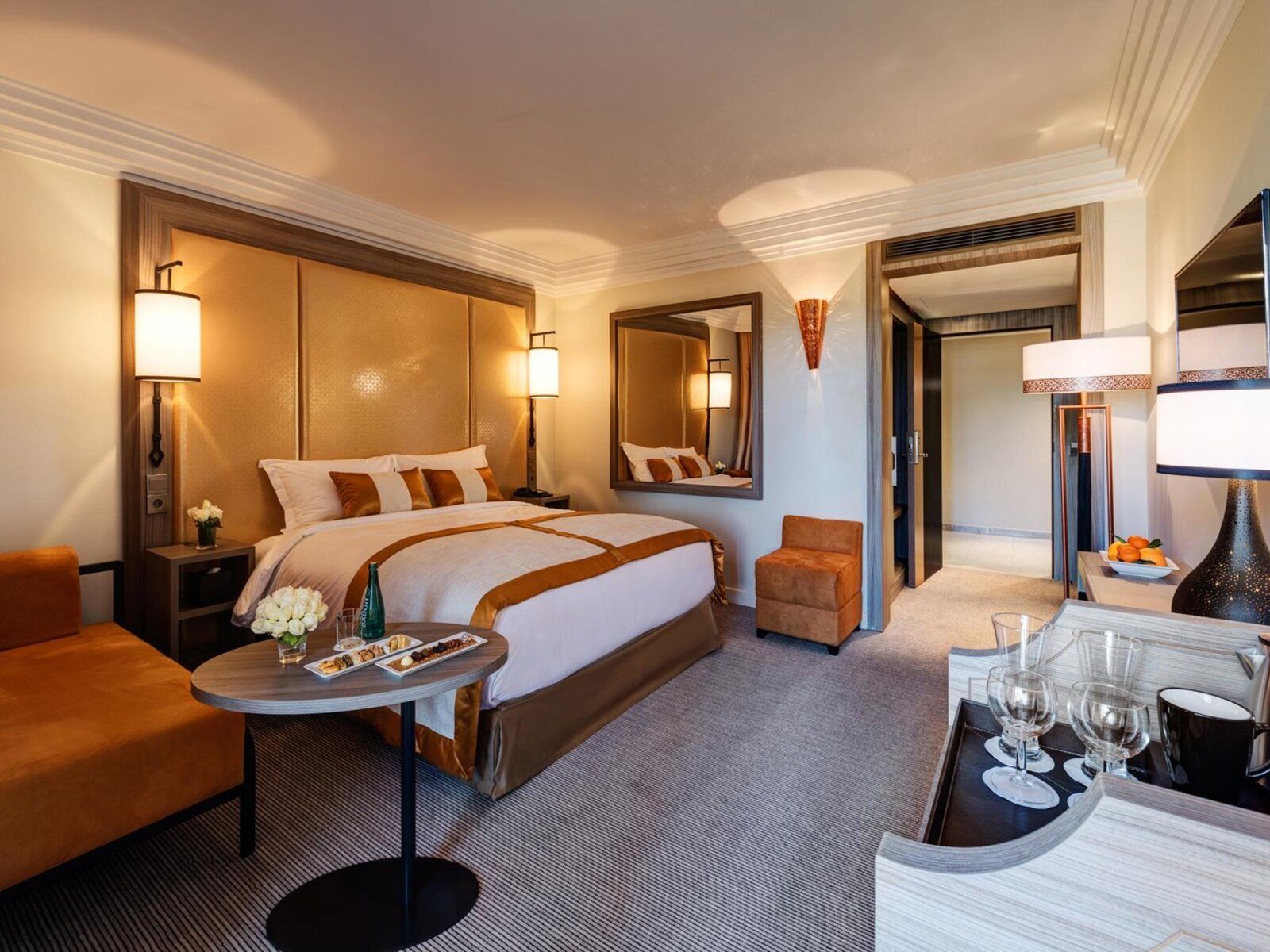 Hotel Mövenpick Mansour Eddahbi Marrakesch Marokko Superior Zimmer