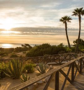 Iberostar Royal Andalus Novo Sancti Petri Spanien Steg zum Strand