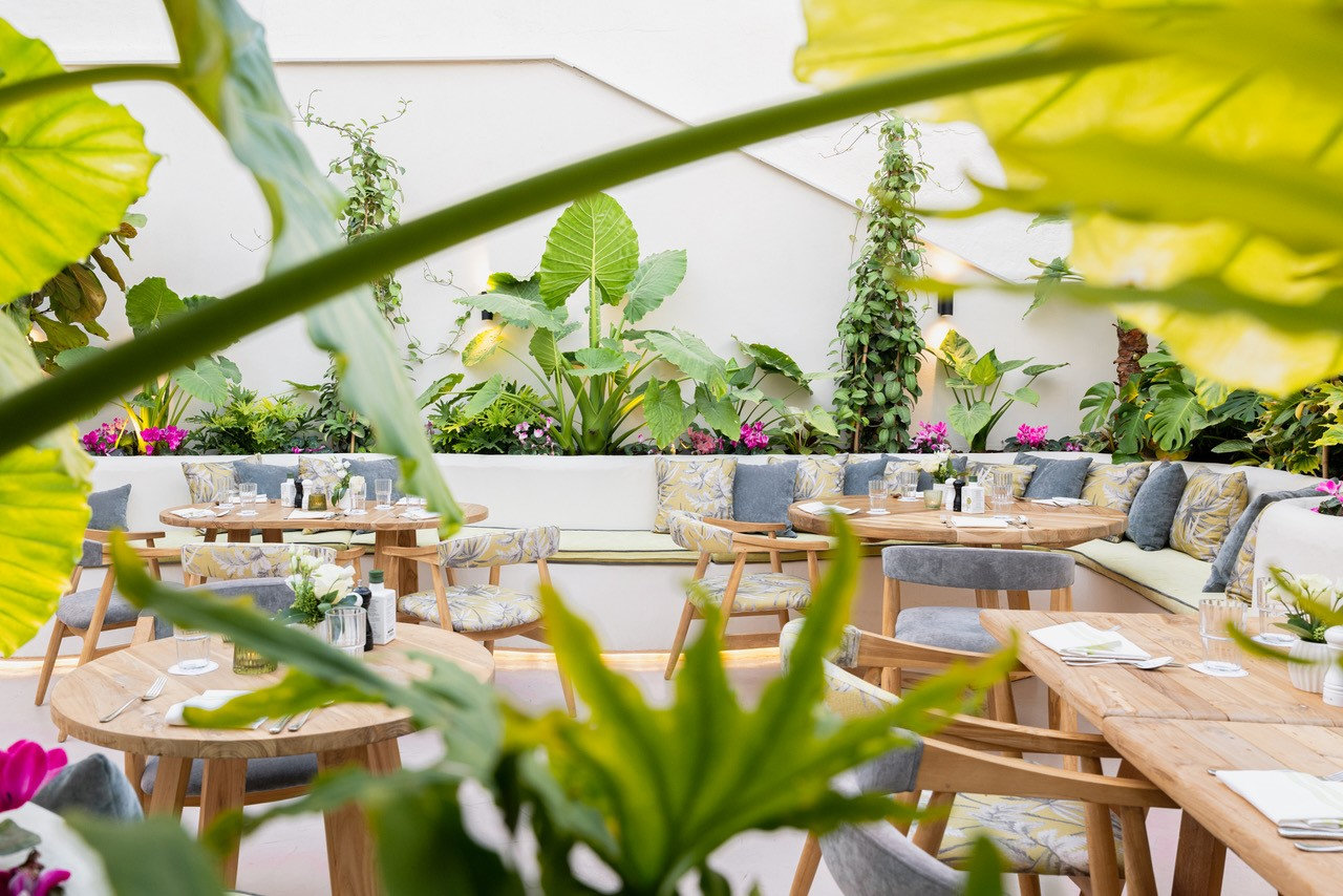 La Fonda Boutique Hotel Marbella Golfreise Restaurant Outdoor